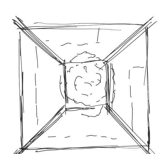 Cápsula de Humo — croquis de proceso 3
